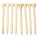 foto DyNamic 83mm 100pcs professionale BurlyWood in legno Golf Tees nuovo bestseller 2025-2024