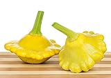 Gelbe Ufo Zucchini Yellow Squash - 20 Samen Foto, Bestseller 2024-2023 neu, bester Preis 3,59 € Rezension