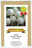 Rettich - Runder Weißer (50 Samen) Foto, Bestseller 2025-2024 neu, bester Preis 1,80 € Rezension