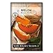 Photo Sow Right Seeds - Honey Rock Melon Seed for Planting  - Non-GMO Heirloom Packet with Instructions to Plant a Home Vegetable Garden new bestseller 2024-2023