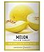 Photo Yellow Canary Melon Seeds for Planting Heirloom, Non-GMO Vegetable Variety- 2 Grams Seed Great for Summer Melon Gardens by Gardeners Basics new bestseller 2024-2023