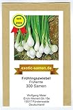 Frühlingszwiebel - Frühernte (300 Samen) Foto, Bestseller 2024-2023 neu, bester Preis 1,80 € Rezension