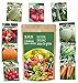 Photo Heirloom Vegetable Seeds -9 Variety - Non GMO Vegetable Seeds for Planting Indoor or Outdoors, Tomato, Carrots, Cantaloupe, Cucumber, Green Honeydew Melon, Pumpkin, Watermelon, Cherry Belle Radish, S new bestseller 2024-2023