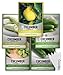 Photo Cucumber Seeds for Planting Outdoors 5 Variety Pack Armenian, Boston Pickling, Lemon, Spacemaster, Straight Eight Veggie Seeds by Gardeners Basics new bestseller 2024-2023