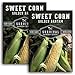 Photo Survival Garden Seeds - Golden Bantam Sweet Corn Seed for Planting - Packet with Instructions to Plant and Grow Yellow Corn on The Cob Your Home Vegetable Garden - Non-GMO Heirloom Variety - 2 Pack new bestseller 2024-2023