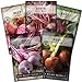 Photo Sow Right Seeds - Beet Seeds for Planting - Detroit Dark Red, Golden Globe, Chioggia, Bull’s Blood and Cylindra Varieties - Non-GMO Heirloom Seeds to Plant a Home Vegetable Garden - Great Gift new bestseller 2024-2023