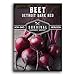 Photo Survival Garden Seeds - Detroit Dark Red Beet Seed for Planting - Packet with Instructions to Plant and Grow Delicious Root Vegetables in Your Home Vegetable Garden - Non-GMO Heirloom Variety new bestseller 2024-2023