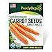 Photo Purely Organic Products Purely Organic Heirloom Carrot Seeds (Scarlet Nantes) - Approx 1800 Seeds new bestseller 2024-2023