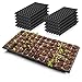 Photo 321Gifts, 10-Pack Seed Starter Kit, 2X Thicker 72 Cell Plastic Seedling Trays Gardening Germination Growing Trays Plant Grow Kit Seed Starting Trays Seedling Germination Nursery Pots Plug new bestseller 2024-2023