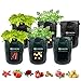 Photo Potato Bags Plant Pot,6 Pack Potatoes Plant Grow Bag, 7 Gallon Garden Plant Pot for Vegetable with Harvest Window and Handles,Large Plant Pot Heavy Bag Seeds for Planting Vegetables new bestseller 2024-2023