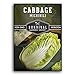 Photo Survival Garden Seeds - Michihili Napa / Nappa Cabbage Seed for Planting - Pack with Instructions to Plant and Grow Brassica Vegetables in Your Home Vegetable Garden - Non-GMO Heirloom Variety new bestseller 2024-2023