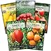 Photo Sow Right Seeds - Classic Tomato Seed Collection for Planting - Pink Oxheart, Yellow Pear, Jubilee, Marglobe, and Roma Tomatoes - Non-GMO Heirloom Varieties to Plant and Grow a Home Vegetable Garden new bestseller 2024-2023