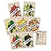 Photo Hot Pepper Seeds Variety Pack - 100% Non GMO – Habanero, Jalapeno, Cayenne, Anaheim, Hungarian Hot Wax, Serrano, Poblano. Heirloom Chili Pepper Seeds for Planting in Your Organic Garden new bestseller 2024-2023