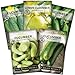 Photo Sow Right Seeds - Cucumber Seed Collection for Planting - Armenian, Pickling, Lemon, Beit Alpha, Marketmore Variety Pack, Non-GMO Heirloom Seeds to Grow a Home Vegetable Garden, Great Gardening Gift new bestseller 2024-2023