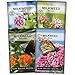 Photo Sow Right Seeds - Milkweed Seed Collection; Varieties Included: Butterfly, Common, and Showy Milkweed, Attracts Monarch and Other Butterflies to Your Garden; Non-GMO Heirloom Seeds; new bestseller 2024-2023