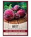 Photo Beet Seeds for Planting Detroit Dark Red 100 Heirloom Non-GMO Beets Plant Seeds for Home Garden Vegetables Makes a Great Gift for Gardeners by Gardeners Basics new bestseller 2024-2023