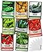 Photo Pepper Seeds for Planting 8 Varieties Pack, Jalapeno, Habanero, Bell Pepper, Cayenne, Hungarian Hot Wax, Anaheim, Serrano, Ancho Seeds for Planting in Garden Non GMO, Heirloom Seeds Gardeners Basics new bestseller 2024-2023