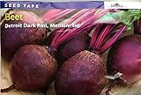 Burpee Beet Detroit Dark Red Seed Tape Photo, bestseller 2024-2023 new, best price $16.88 review