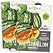 Photo Seed Needs, Orangeglo Watermelon (Citrullus lanatus) Twin Pack of 20 Seeds Each new bestseller 2024-2023