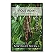 Photo Sow Right Seeds - Rattlesnake Pole Bean Seed for Planting - Non-GMO Heirloom Packet with Instructions to Plant a Home Vegetable Garden new bestseller 2024-2023