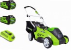 lawn mower Greenworks 2500007vc G-MAX 40V G40LM40K2X, characteristics and Photo
