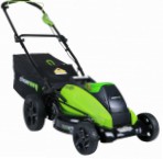 lawn mower Greenworks 2500502 G-MAX 40V 19-Inch DigiPro, characteristics and Photo
