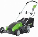 lawn mower Greenworks 25112 13 Amp 21-Inch, characteristics and Photo