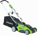 lawn mower Greenworks 25142 10 Amp 16-Inch, characteristics and Photo