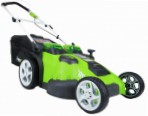 lawn mower Greenworks 25302 G-MAX 40V 20-Inch TwinForce, characteristics and Photo