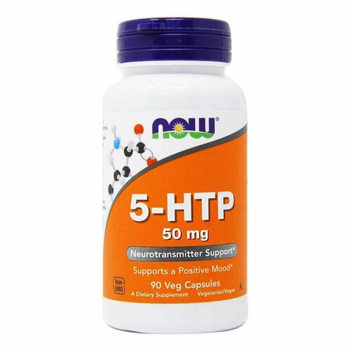 фотография 5-HTP 50mg, 90 капсул, купить онлайн за 1499 рубл