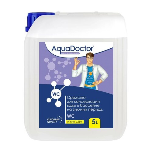 фотография Жидкость для бассейна AquaDOCTOR Winter Care, 5 л1, купить онлайн за 2745 рубл