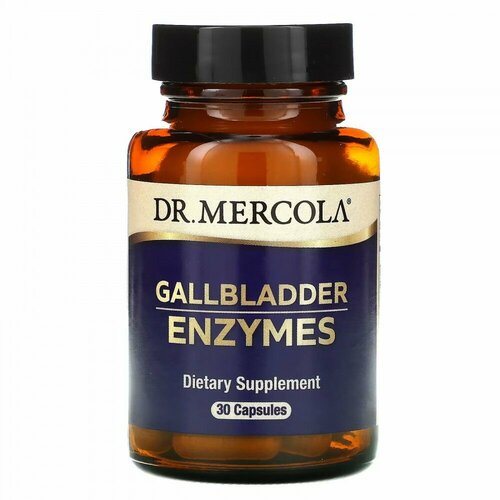 фотография Dr. Mercola Gallbladder Enzymes (Ферменты желчного пузыря) 30 капсул, купить онлайн за 3538 рубл