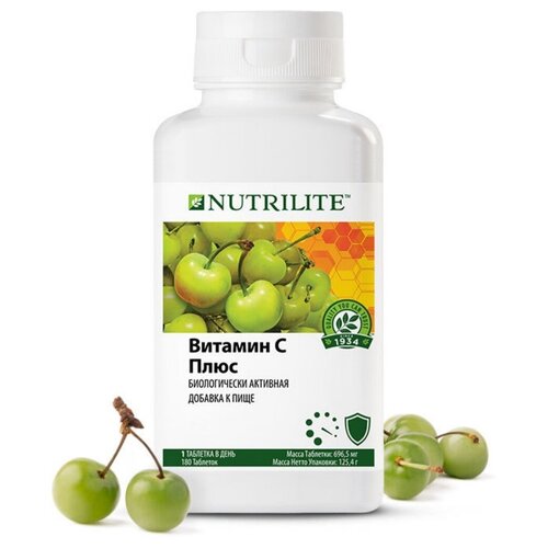 фотография NUTRILITE™ Витамин С плюс, 180 таб., купить онлайн за 3800 рубл