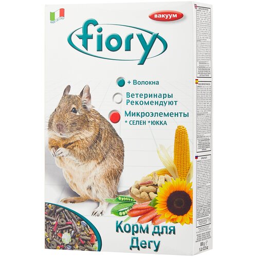 фотография Корм для Дегу Fiory Deggy , 800 г, купить онлайн за 950 рубл