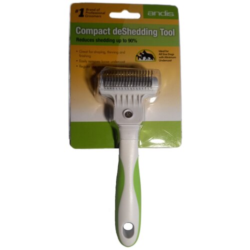 фотография Стриппинг ANDIS Compact Deshedding Tool( рабочая часть 4 см), купить онлайн за 3400 рубл