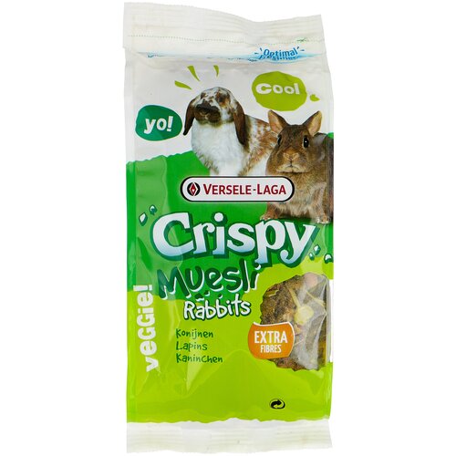 фотография Корм для кроликов Versele-Laga Crispy Muesli Rabbits , 400 г, купить онлайн за 571 рубл