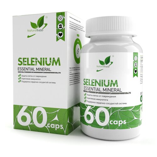 фотография NaturalSupp Selenium капс., 60 шт., купить онлайн за 477 рубл