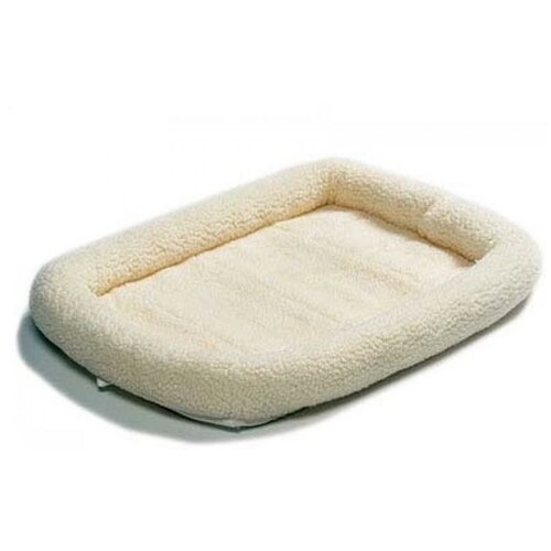 фотография Лежанка Midwest Pet Bed флисовая, 76 см*53 см, белая, купить онлайн за 2099 рубл