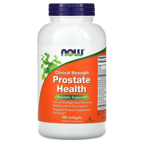 фотография Капсулы NOW Prostate Health, 470 г, 180 шт., купить онлайн за 8082 рубл