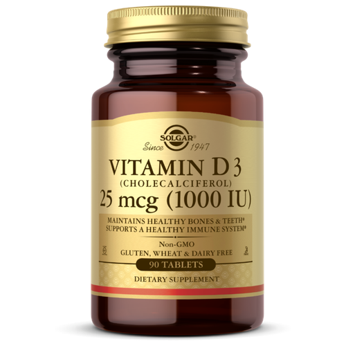 фотография Vitamin D3 (Cholecalciferol), 1000 ME, 90 шт., купить онлайн за 1200 рубл