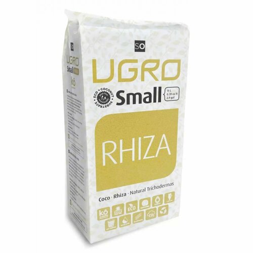 фотография Кокосовый субстрат UGroCoco Small Rhiza 11л / Кокосовый субстрат с микоризой, купить онлайн за 750 рубл