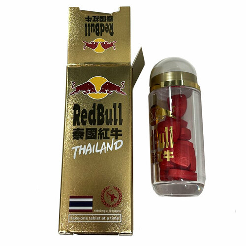 фотография Красный бык (Red Bull) - для потенции 10 таб х 19800 мг, купить онлайн за 900 рубл