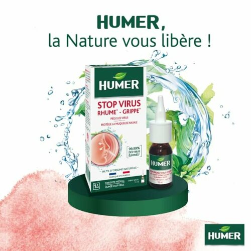 фотография Humer Stop Virus спрей для носа от вирусов, купить онлайн за 4389 рубл