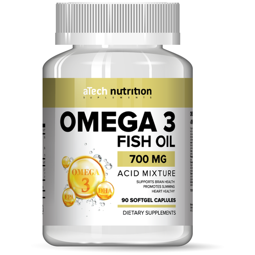 фотография Omega 3 мягк. капс., 0.7 г, 90 шт., купить онлайн за 333 рубл