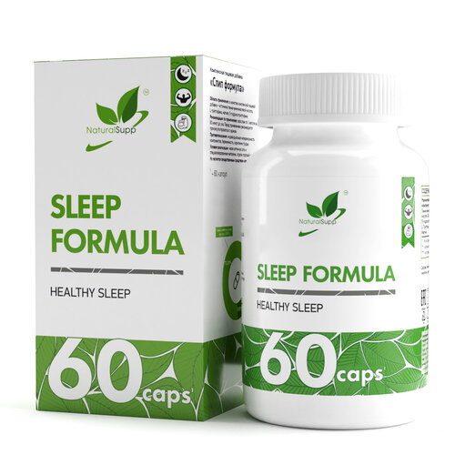 фотография Капсулы NaturalSupp Sleep Formula, 60 шт., купить онлайн за 753 рубл