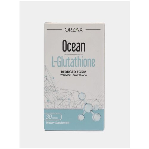 фотография Глутатион, Orzax Ocean l-glutathione 250, 30 таблеток, купить онлайн за 1150 рубл