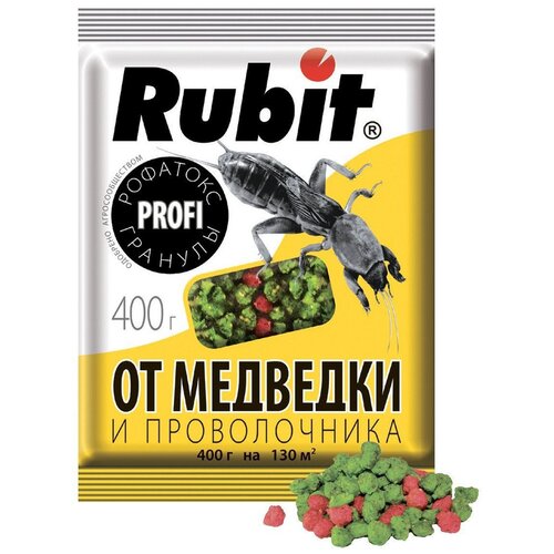 фотография Rubit Средство от медведки и проволочника Рофатокс, 400 г, купить онлайн за 275 рубл