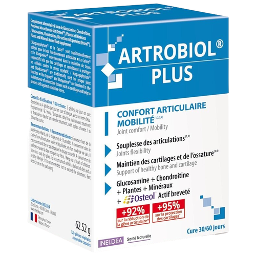 фотография Artrobiol Plus капс., 120 шт., купить онлайн за 6300 рубл