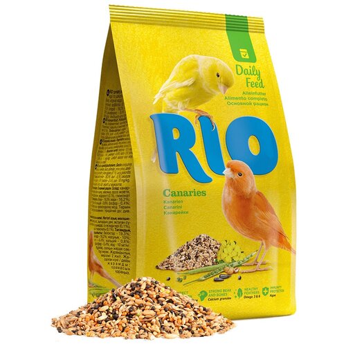 фотография Корм Для Канареек RIO Рио Canaries Daily Ration 500г, купить онлайн за 397 рубл