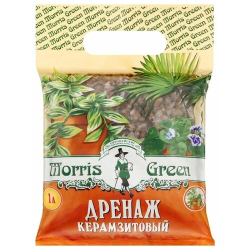 фотография Дренаж керамзитовый Morris Green, 1 л, купить онлайн за 245 рубл